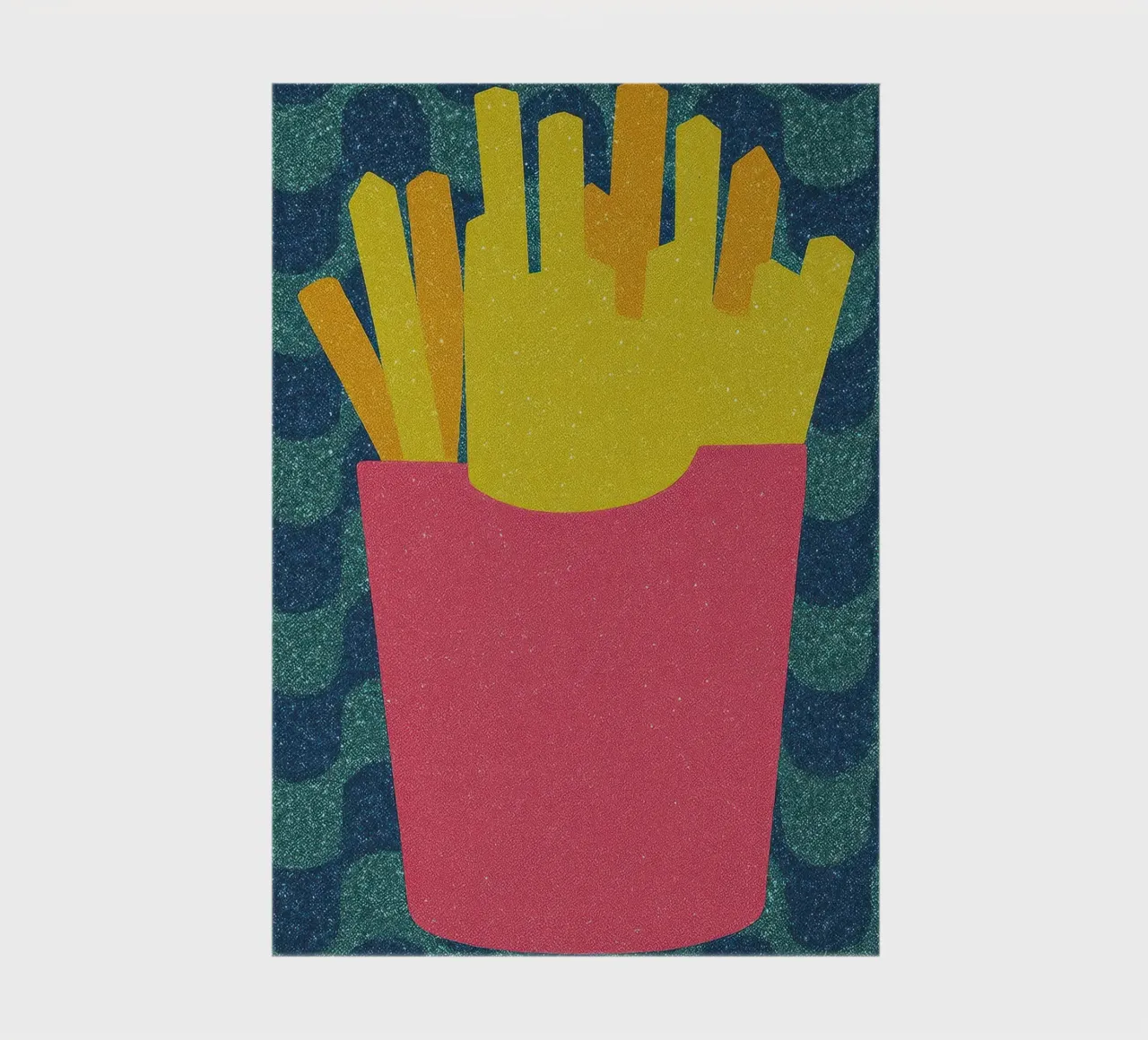 French Fries carnet de notes de Attaboy Dsgn