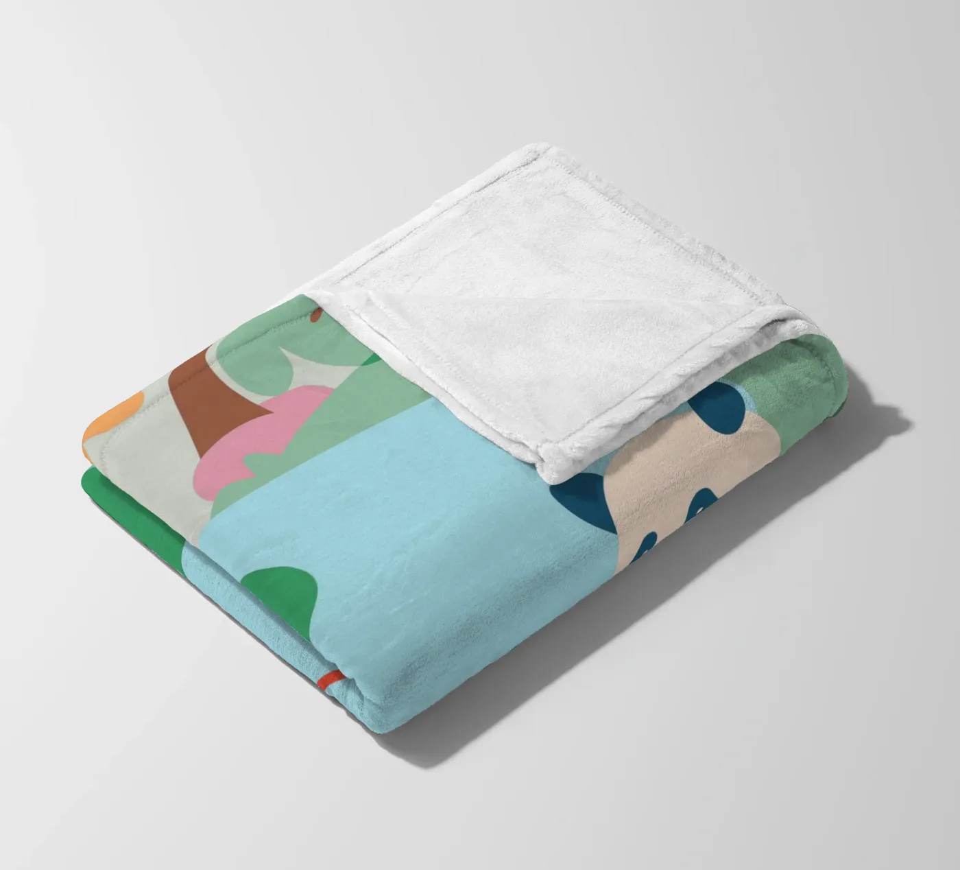 Fischereipanda Fleecedecke von CUTE ANIMALS