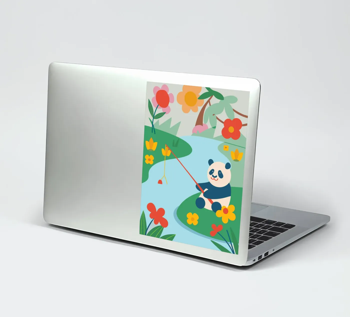 Fischereipanda Sticker von CUTE ANIMALS