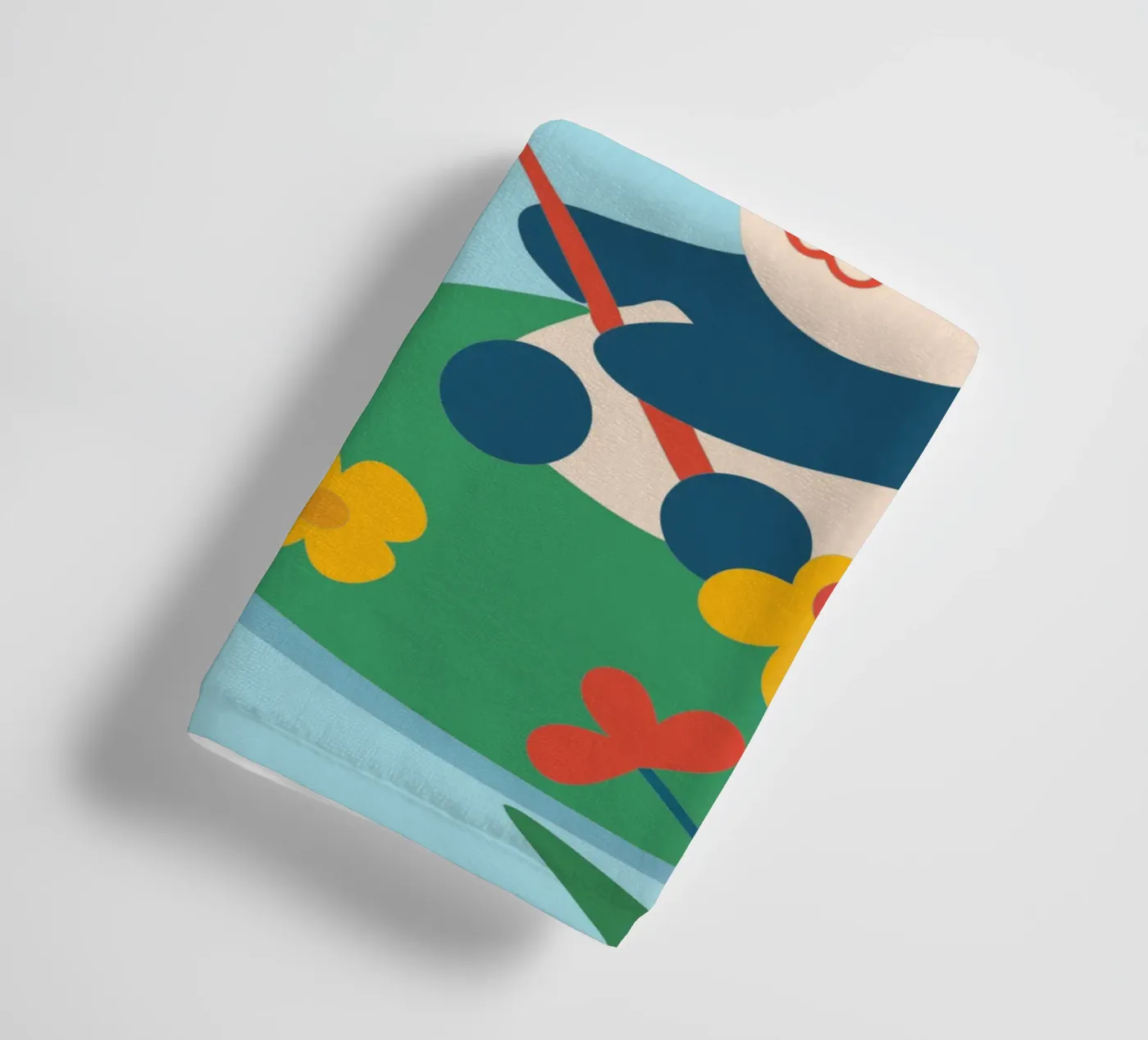 Fischereipanda Handtuch von CUTE ANIMALS