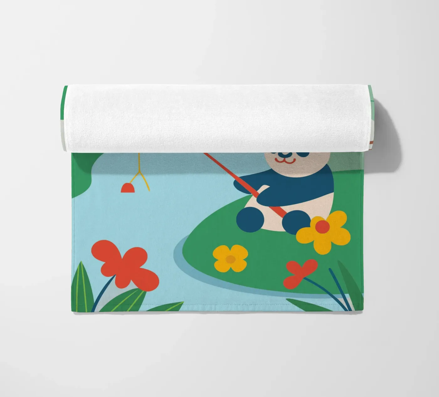 Panda da pesca telo mare da CUTE ANIMALS
