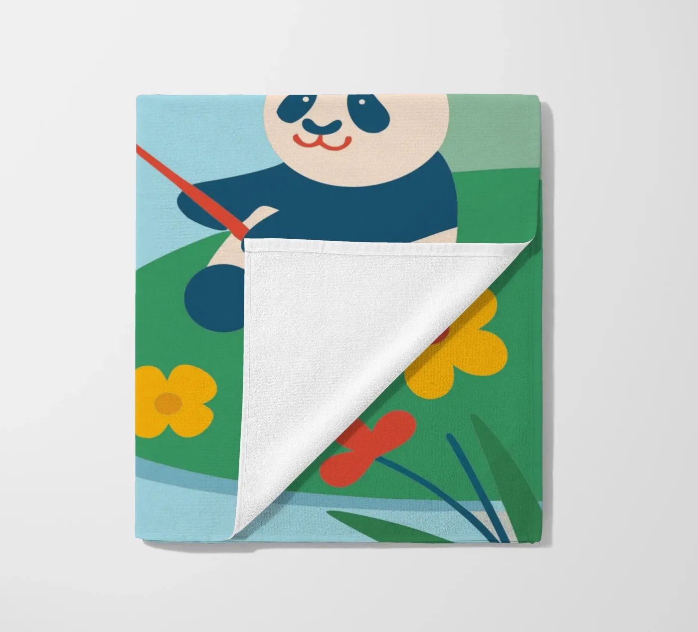 Panda da pesca telo mare da CUTE ANIMALS