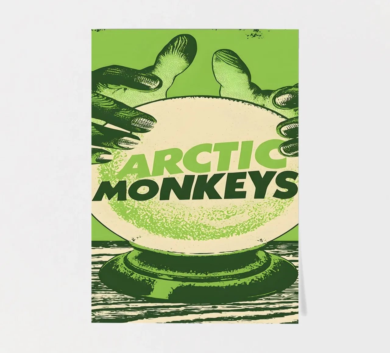 xiaOma Arctic Poster Vintage Music Canvas Art planche autocollant de DGUnder