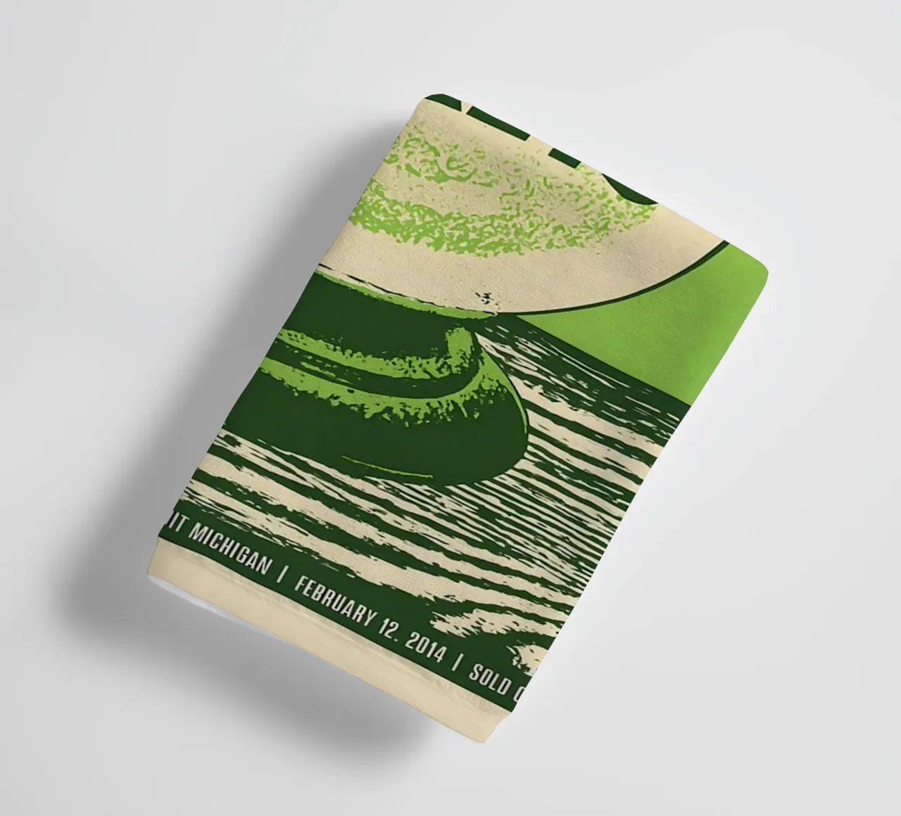 xiaOma Arctic Poster Vintage Music Canvas Art towel by DGUnder