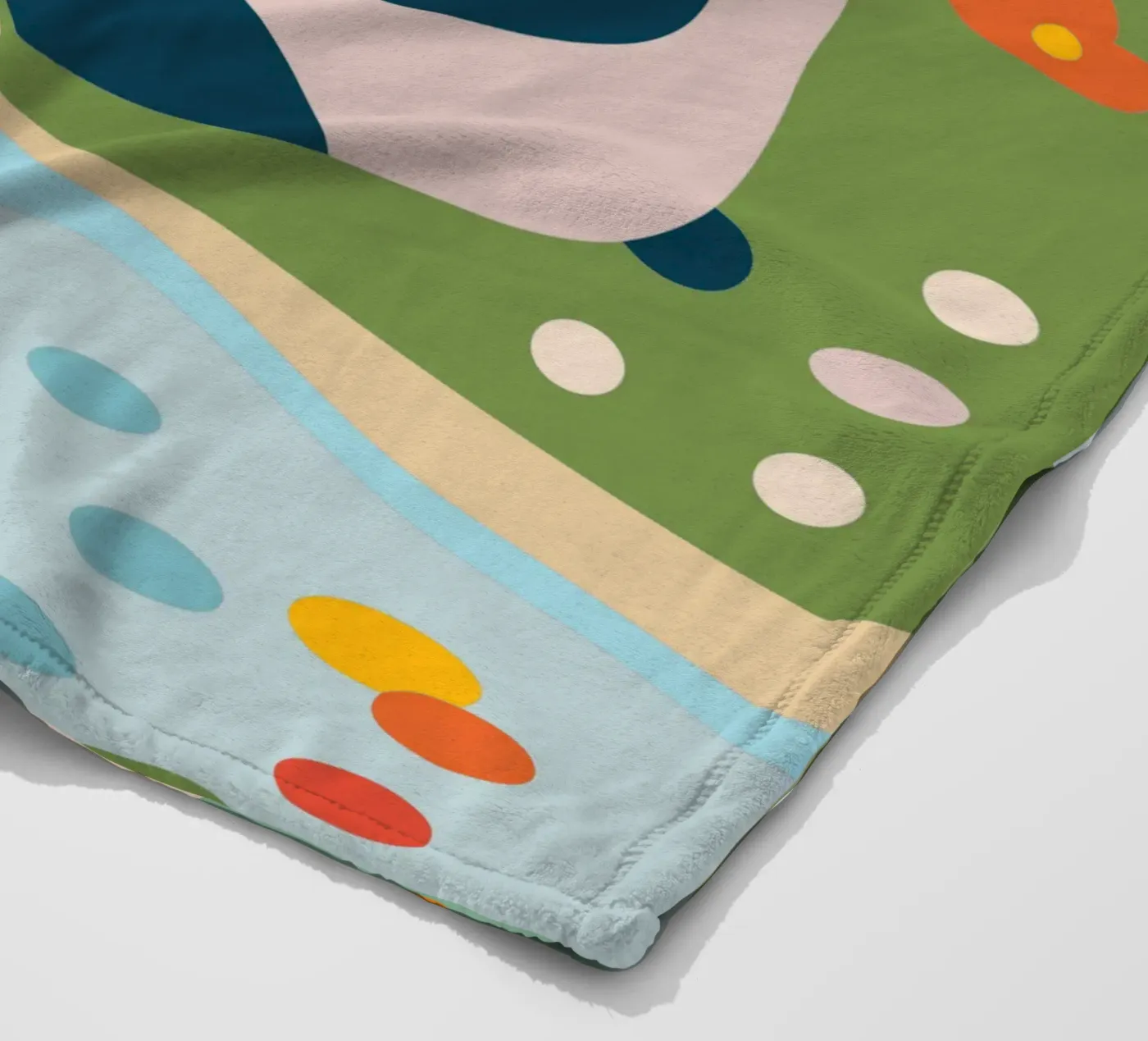 Fishing Panda Fleecedecke von CUTE ANIMALS