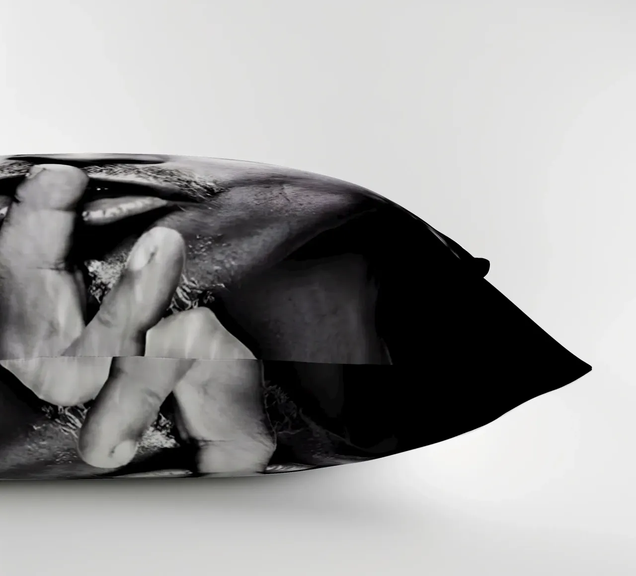 David Bowie cuscino da Low poly art