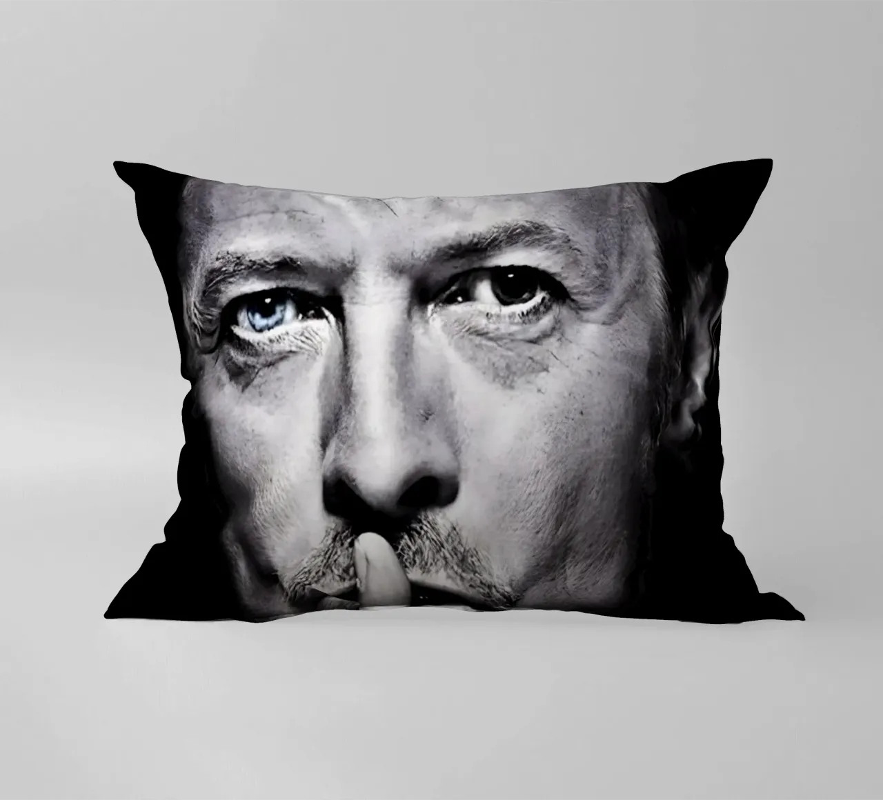 David Bowie cuscino da Low poly art