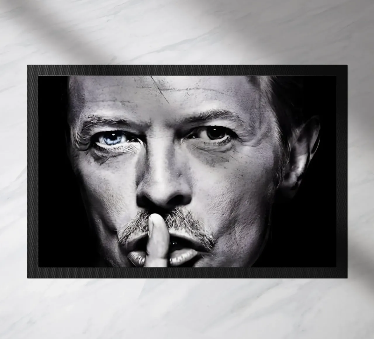 David Bowie zerbino da Low poly art