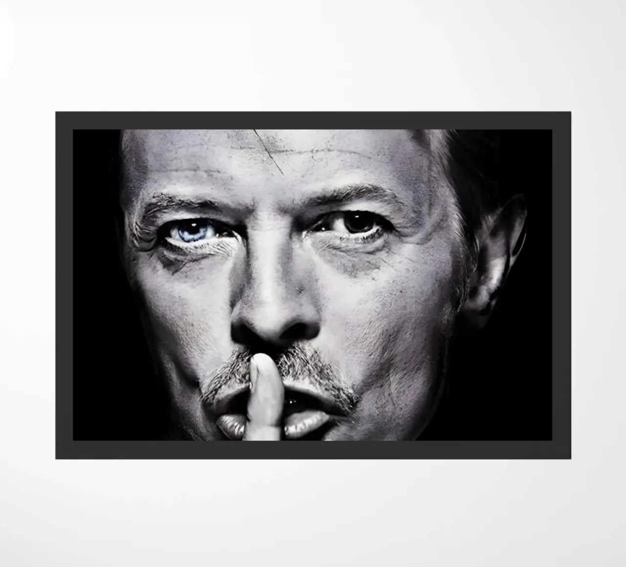 David Bowie zerbino da Low poly art