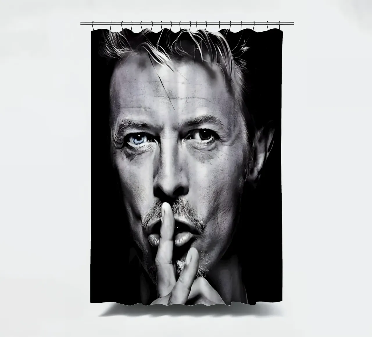 David Bowie tenda da doccia da Low poly art