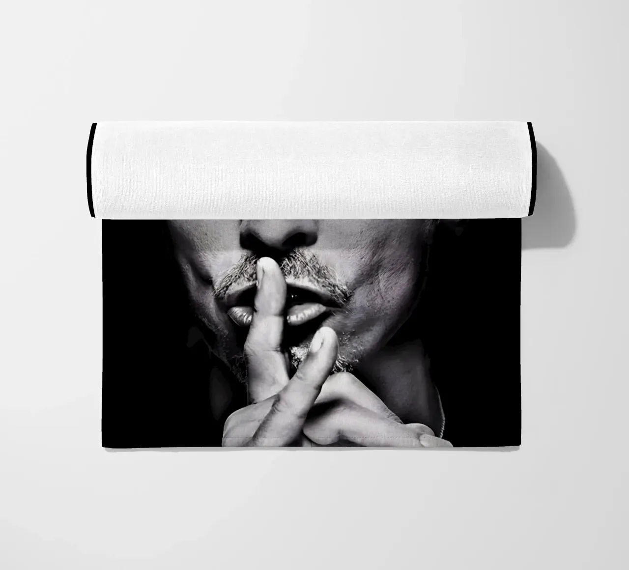 David Bowie telo mare da Low poly art