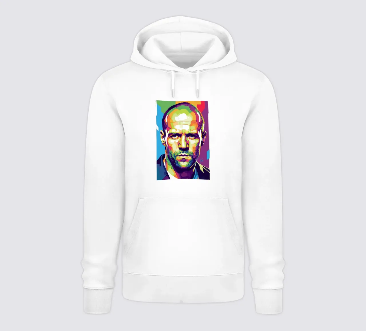 Jason Statham WPAP art style (1) felpa con cappuccio da Hantamrata