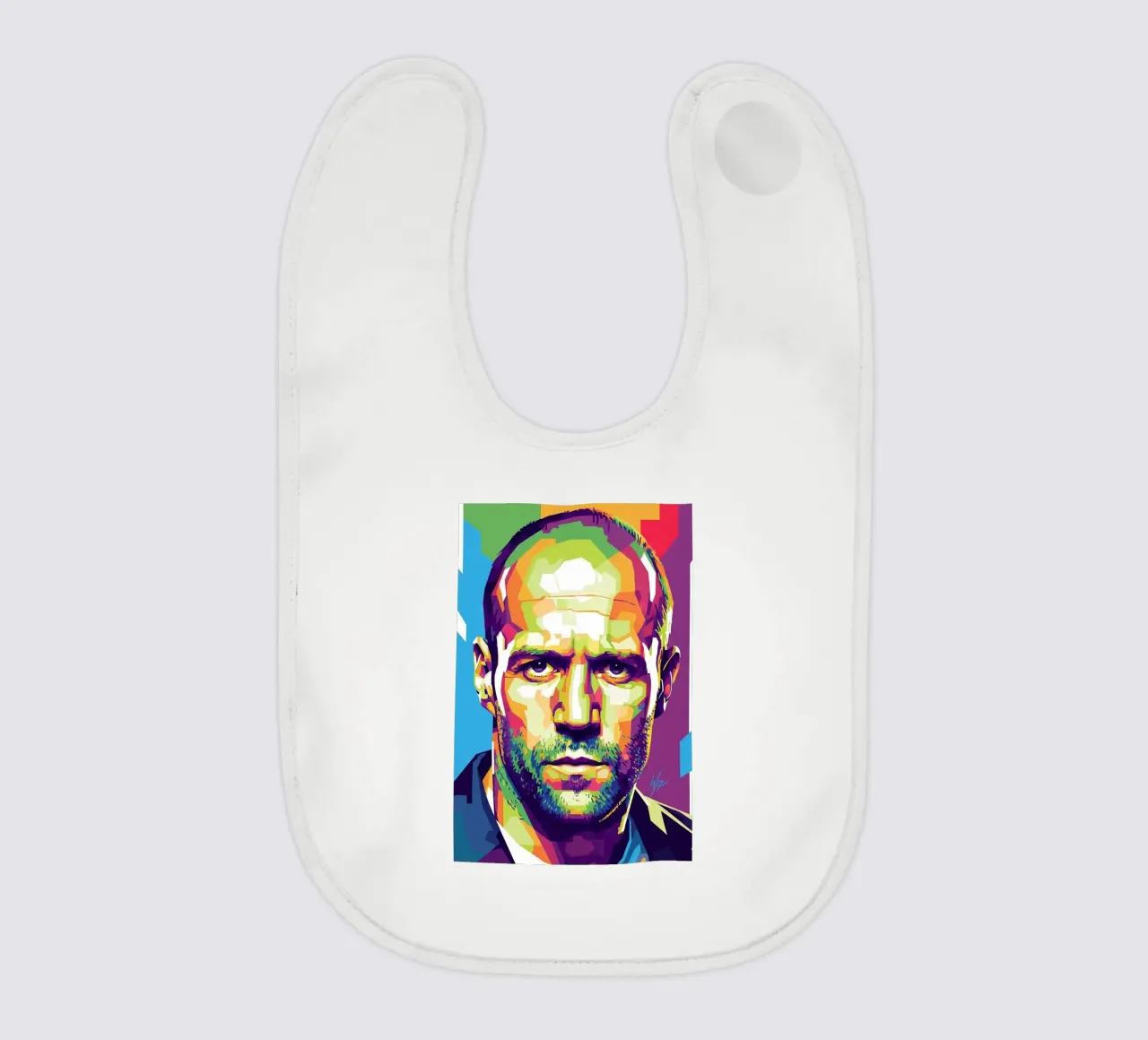 Jason Statham WPAP art style (1) bavaglino da Hantamrata