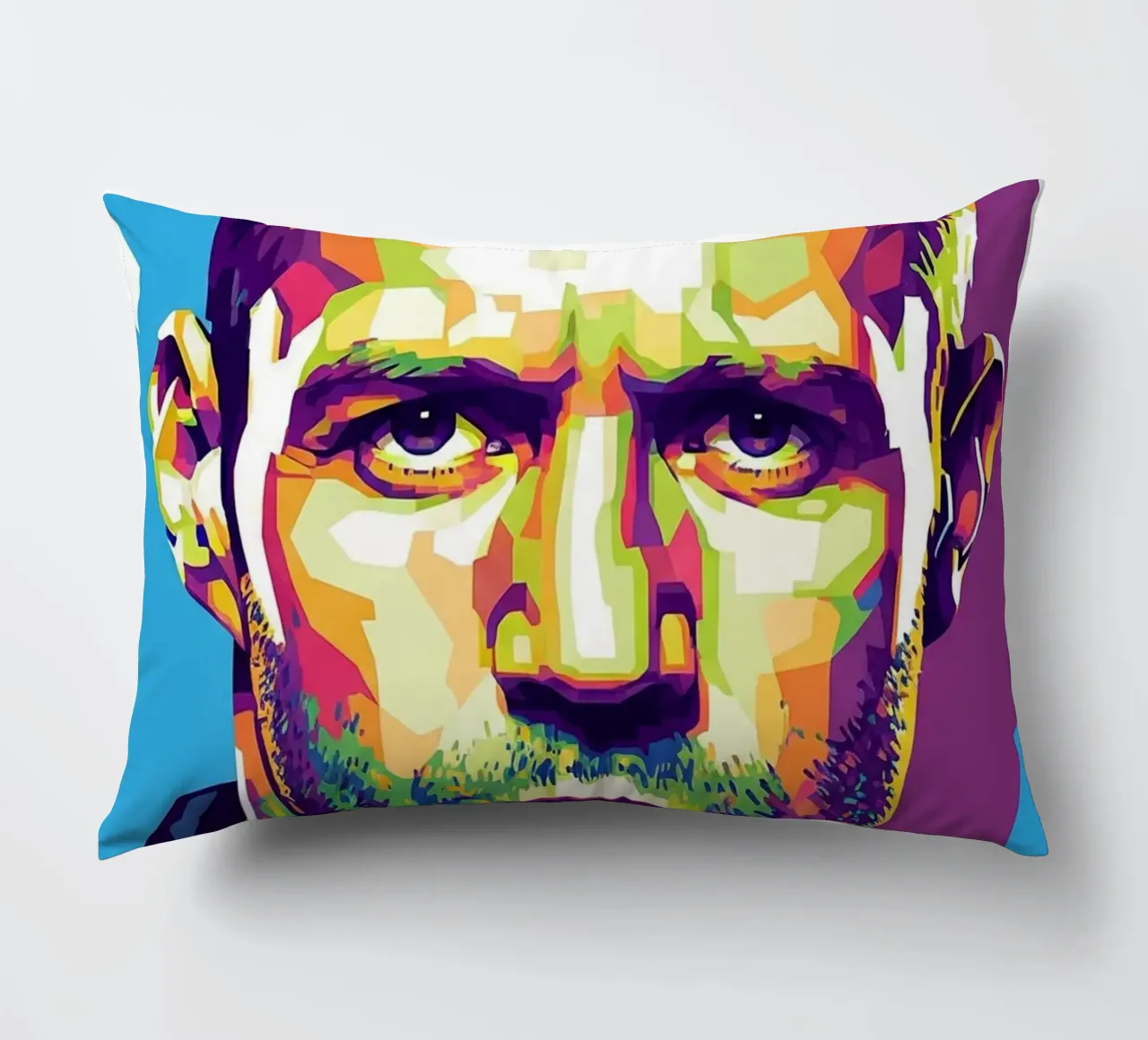 Jason Statham WPAP art style (1) cuscino da Hantamrata