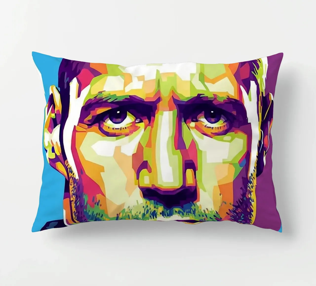 Jason Statham WPAP art style (1) cuscino da Hantamrata