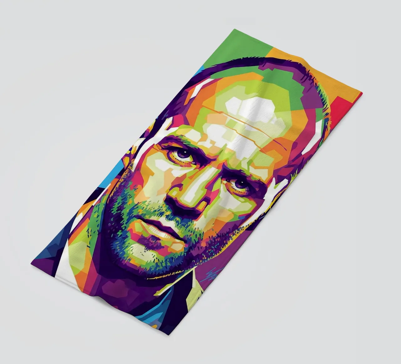 Jason Statham WPAP art style (1) telo mare da Hantamrata