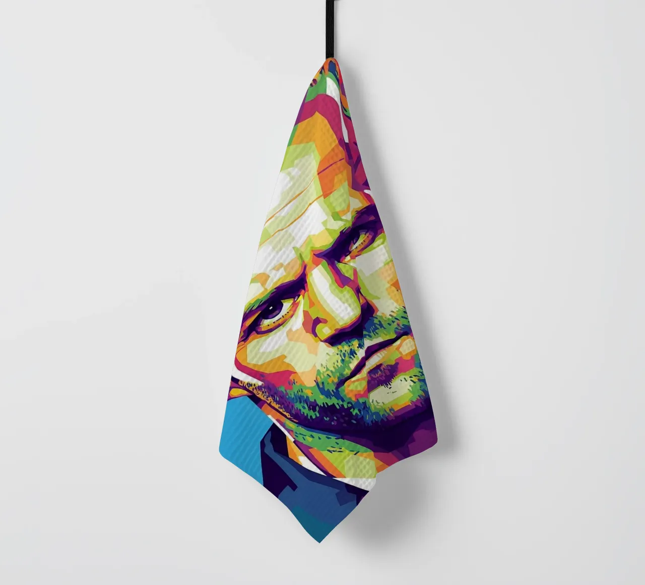 Jason Statham WPAP art style (1) canovaccio da cucina da Hantamrata