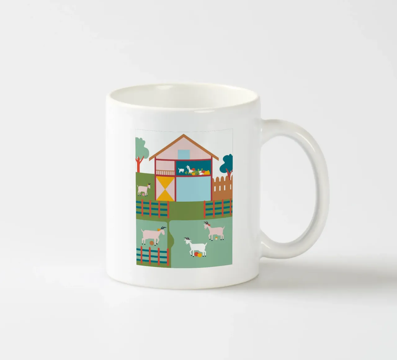 Allevamento di capre tazza in ceramica da CUTE ANIMALS
