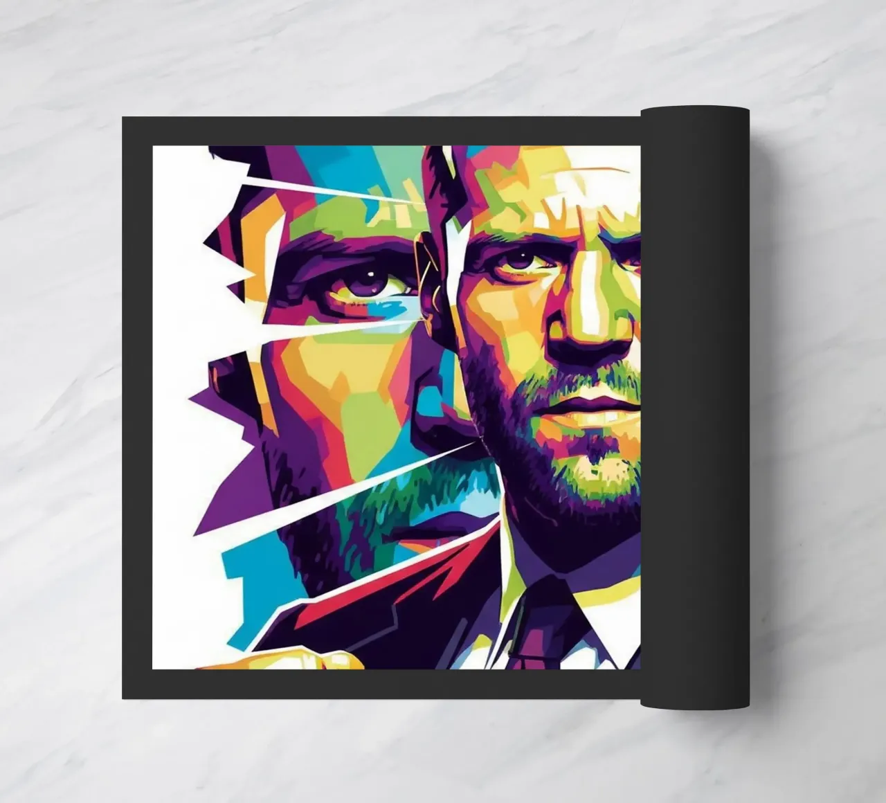 Jason Statham - WPAP art style (2) zerbino da Hantamrata