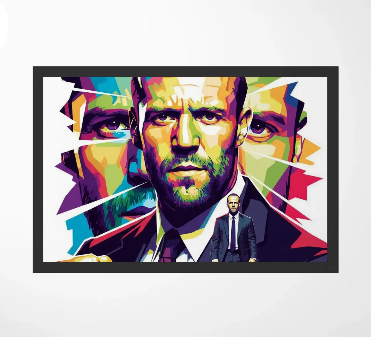 Jason Statham - WPAP art style (2) zerbino da Hantamrata