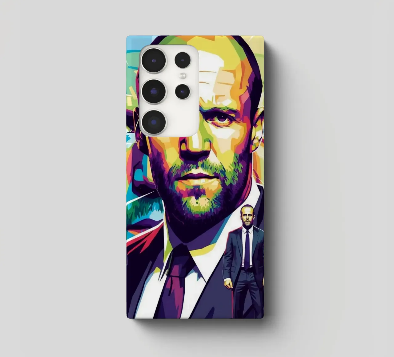 Jason Statham - WPAP art style (2) cover samsung da Hantamrata
