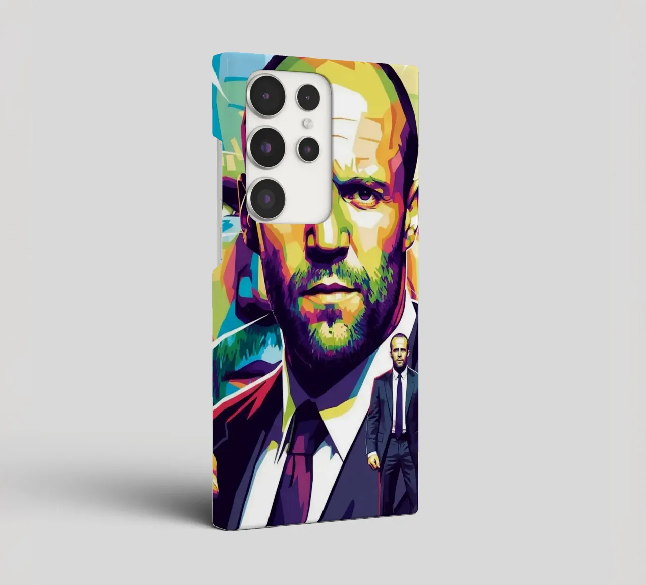 Jason Statham - WPAP art style (2) cover samsung da Hantamrata