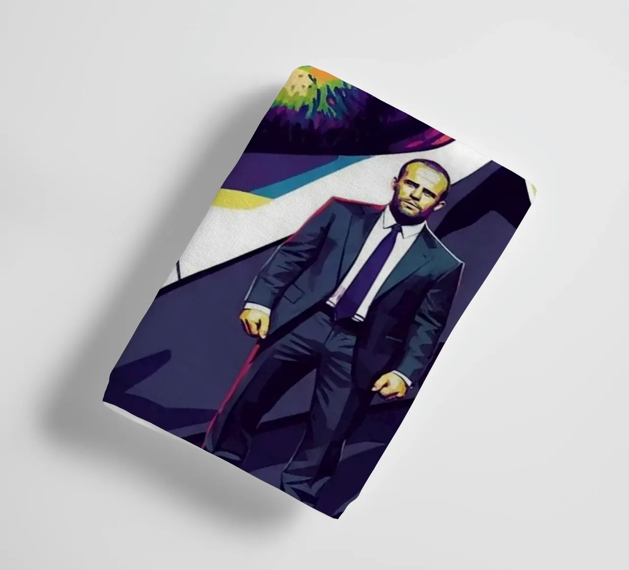 Jason Statham - WPAP art style (2) asciugamano da bagno da Hantamrata