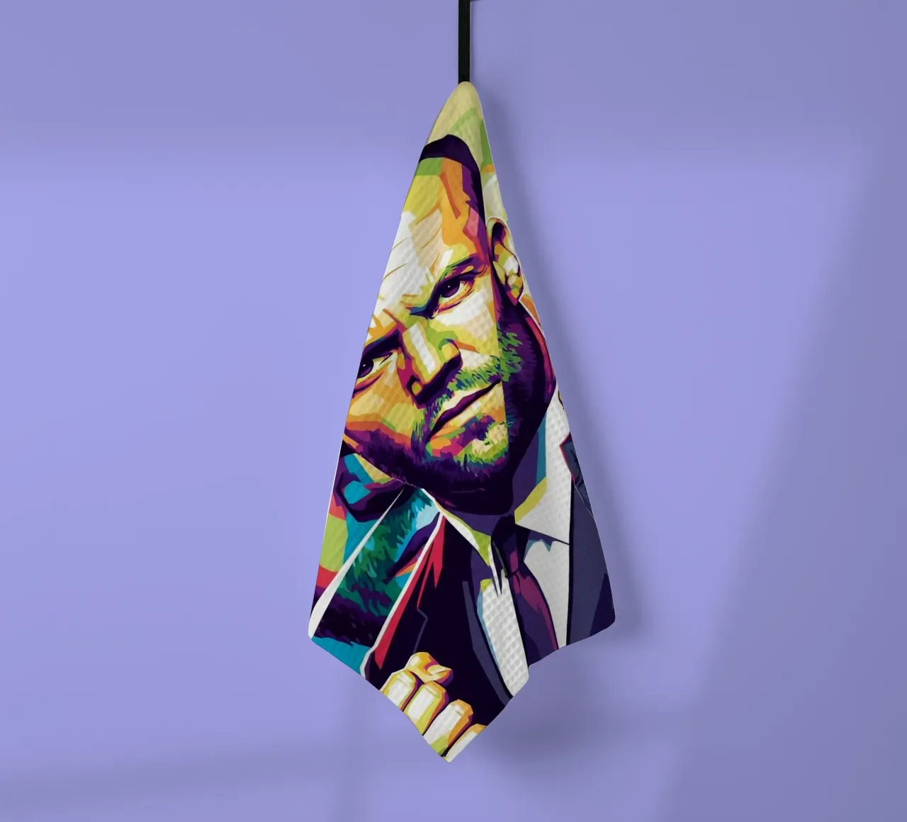 Jason Statham - WPAP art style (2) canovaccio da cucina da Hantamrata