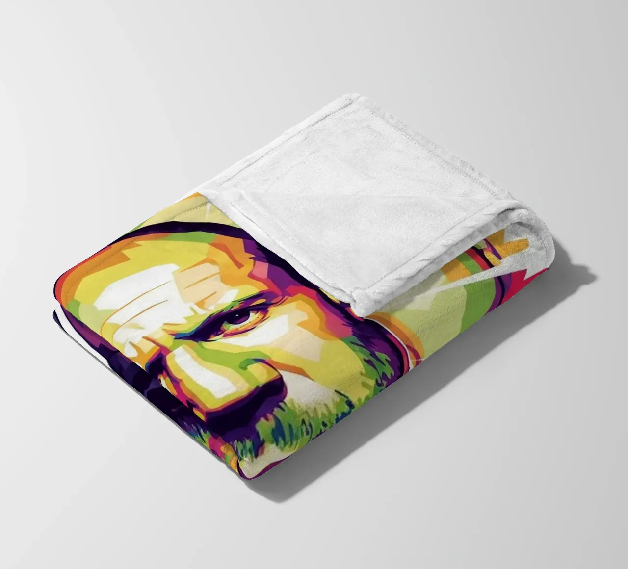 Jason Statham - WPAP art style (2) coperta in pile da Hantamrata