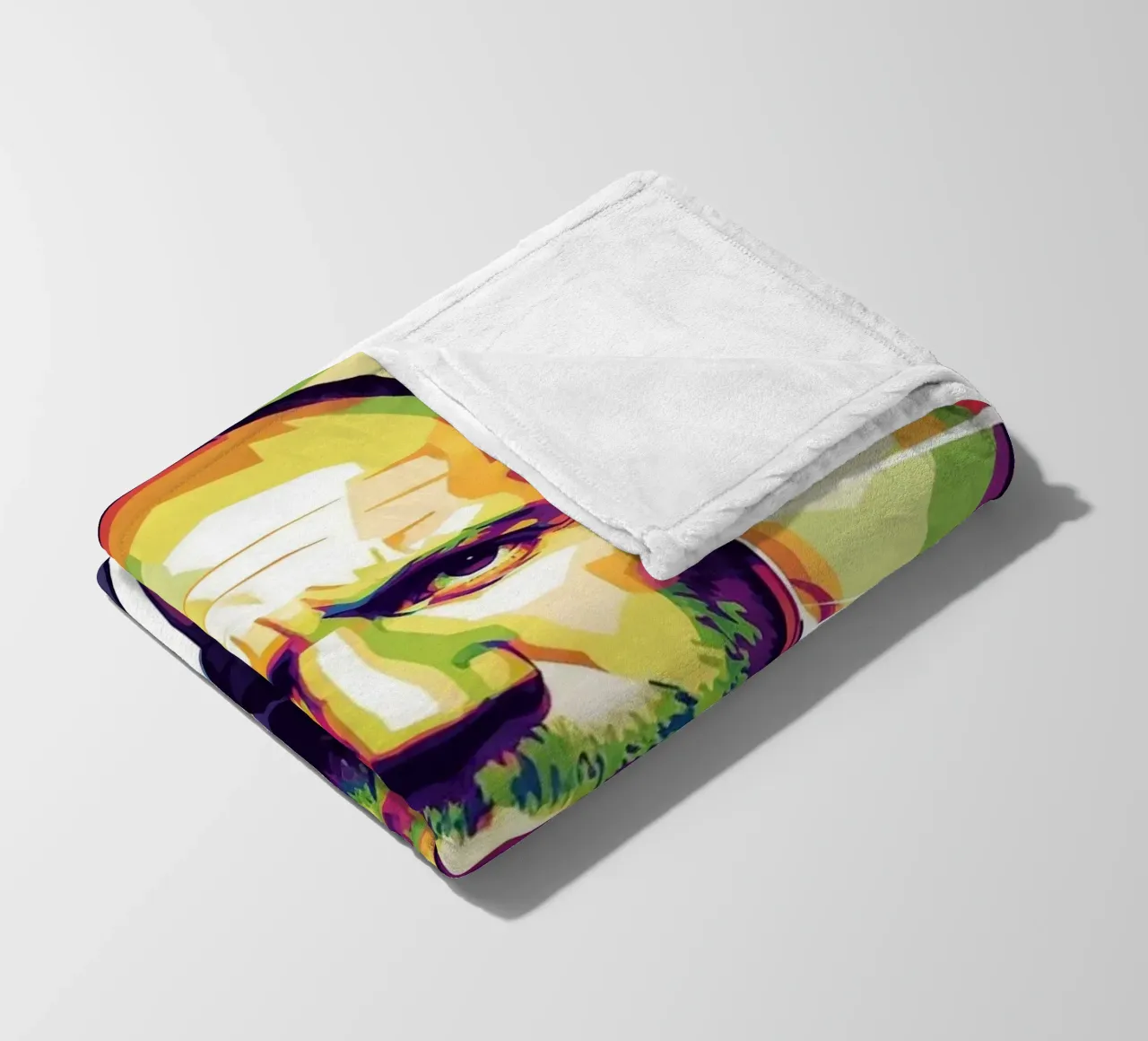 Jason Statham - WPAP art style (2) coperta in pile da Hantamrata