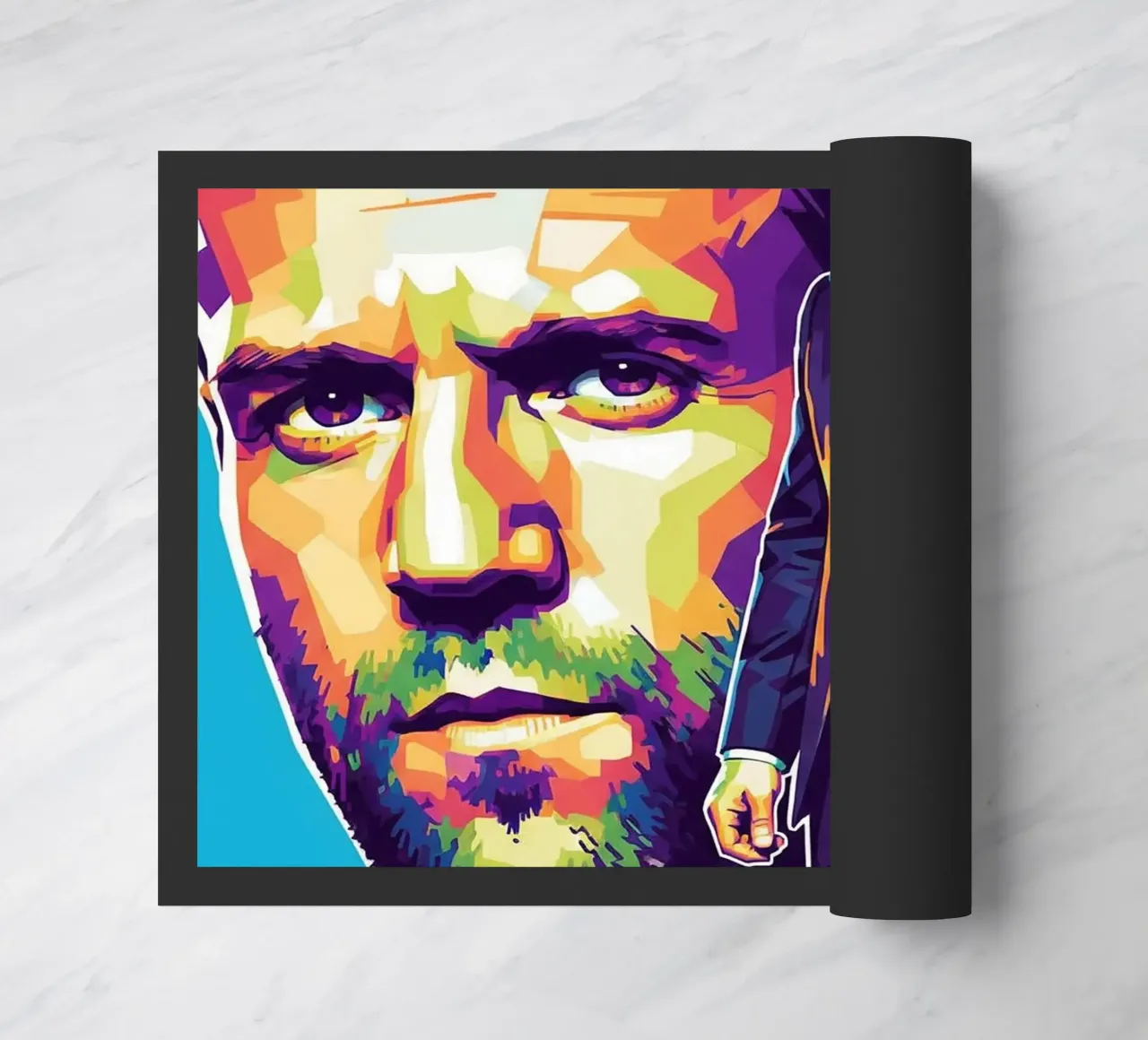 Jason Statham - WPAP art style (3) zerbino da Hantamrata