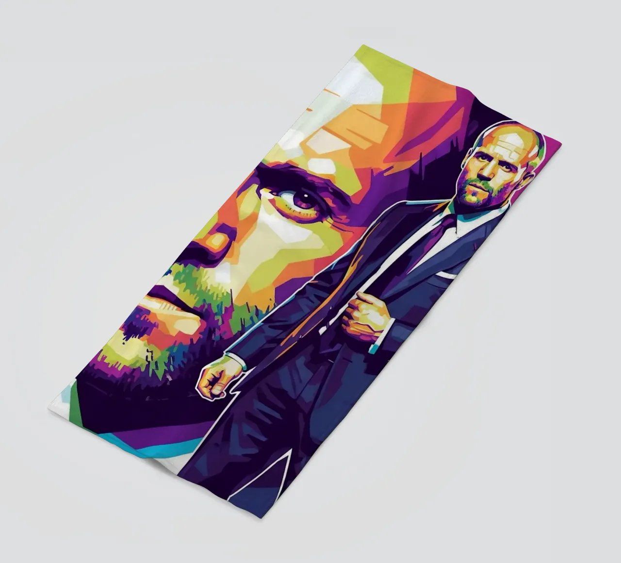 Jason Statham - WPAP art style (3) telo mare da Hantamrata