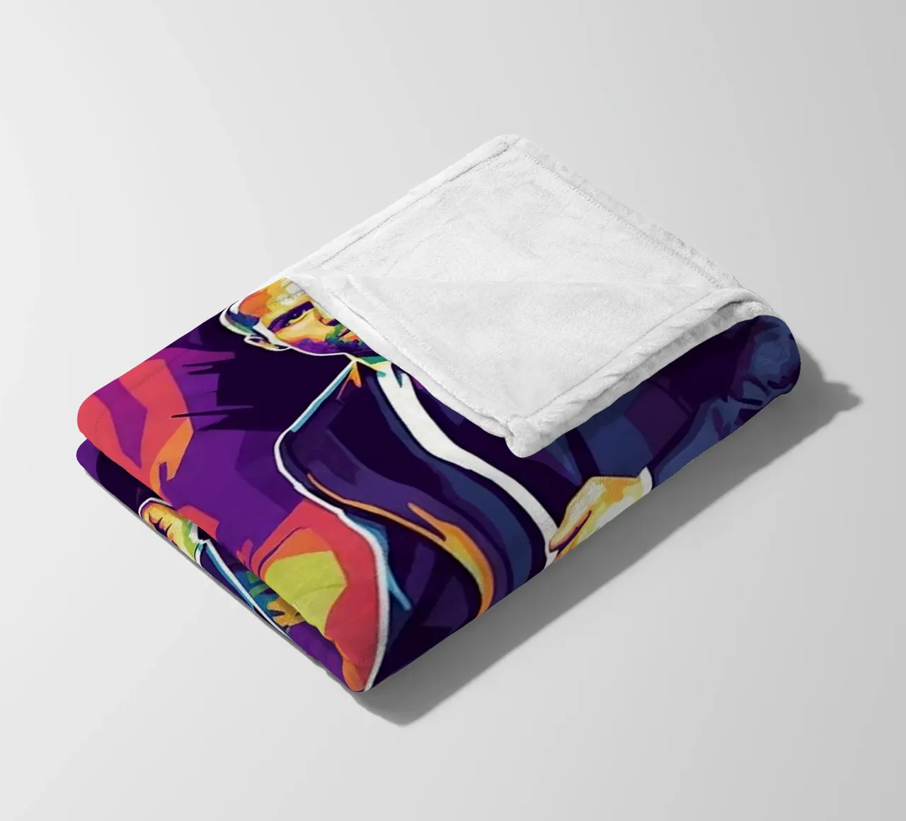 Jason Statham - WPAP art style (3) coperta in pile da Hantamrata