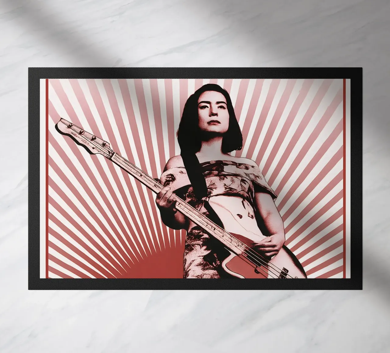 XMOPNITIN Mitski Poster Be The Cowboy Album Music Fußmatte von DGUnder