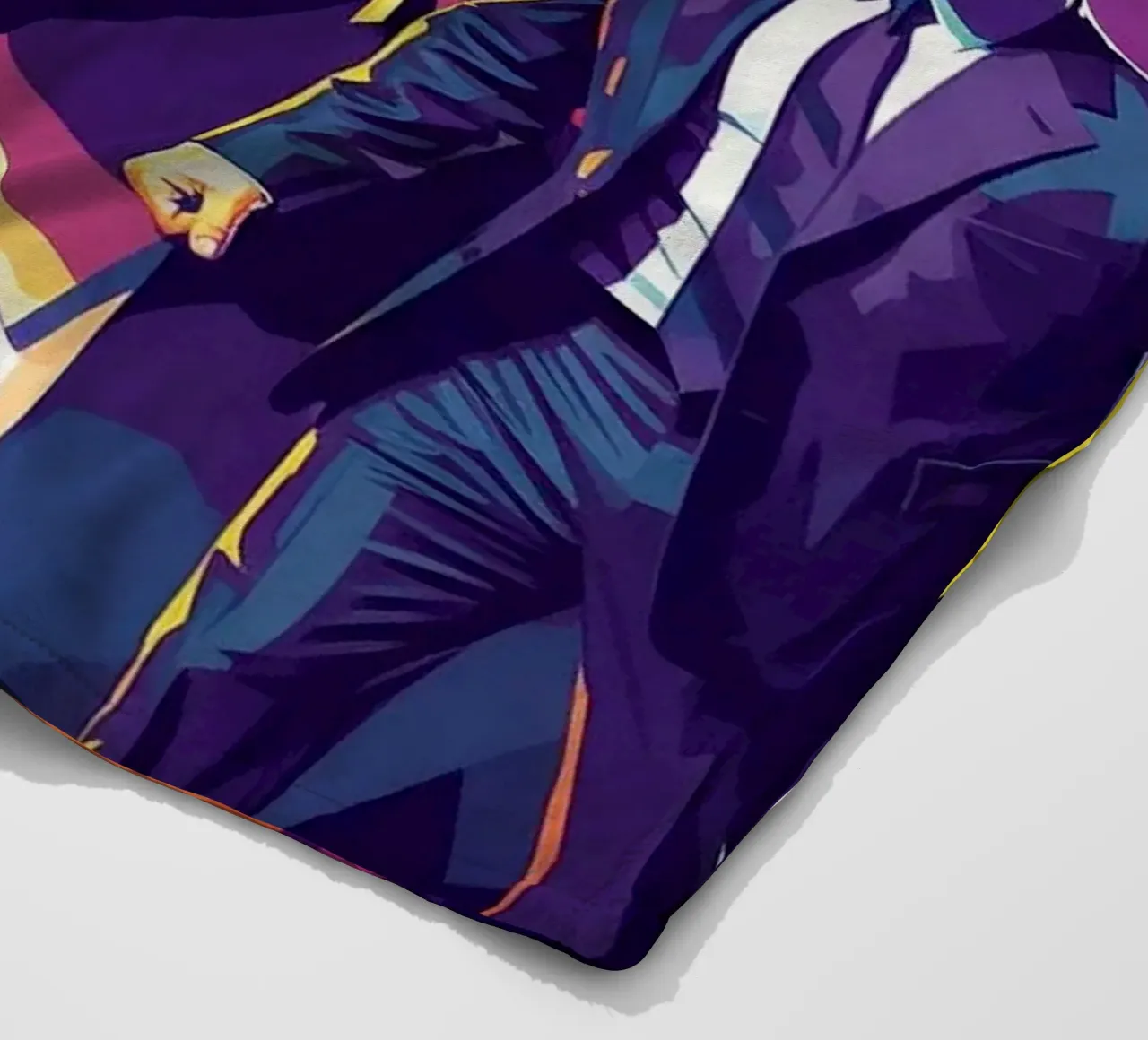 Jason Statham - WPAP art style (4) coperta in pile da Hantamrata