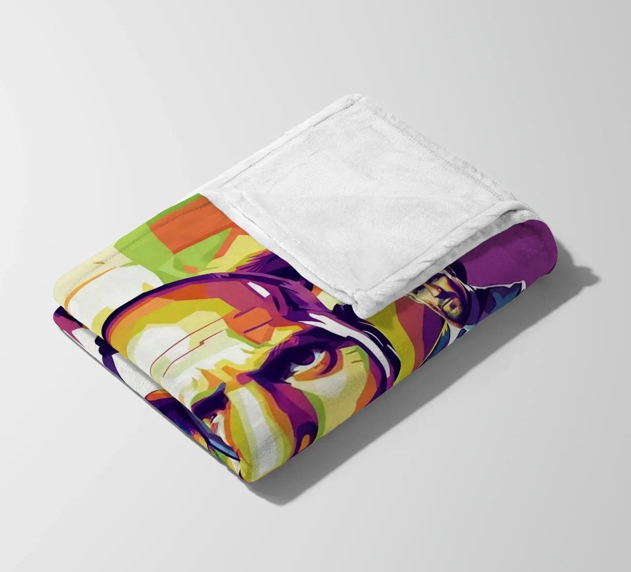 Jason Statham - WPAP art style (4) coperta in pile da Hantamrata