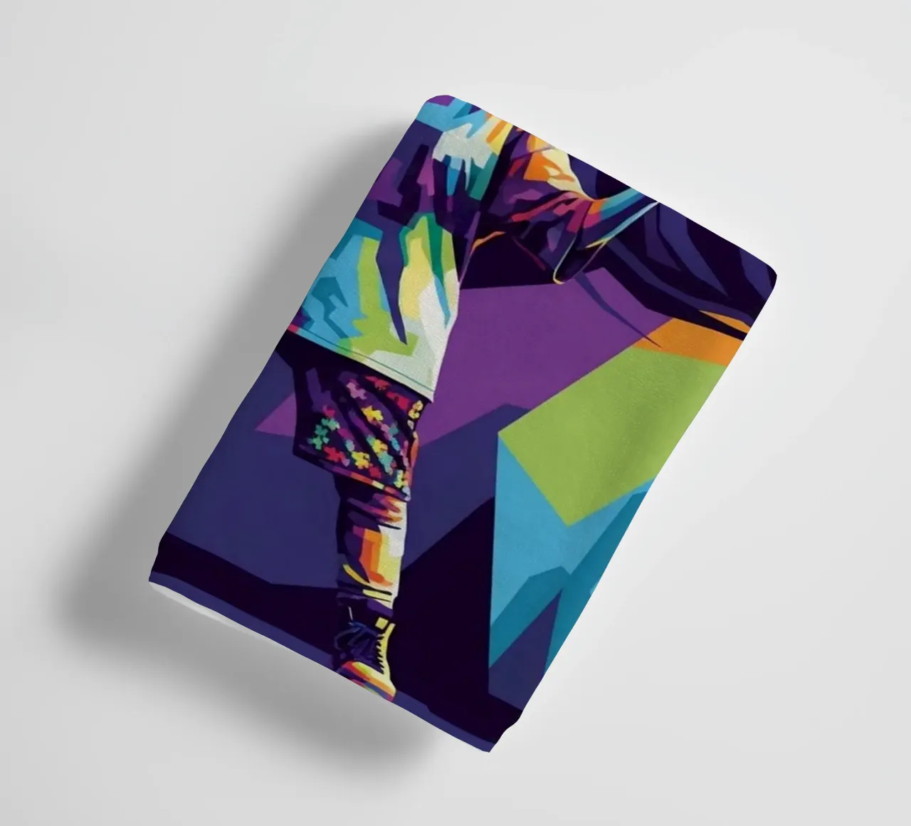 Billie Eilish - WPAP art style (2) asciugamano da bagno da Hantamrata