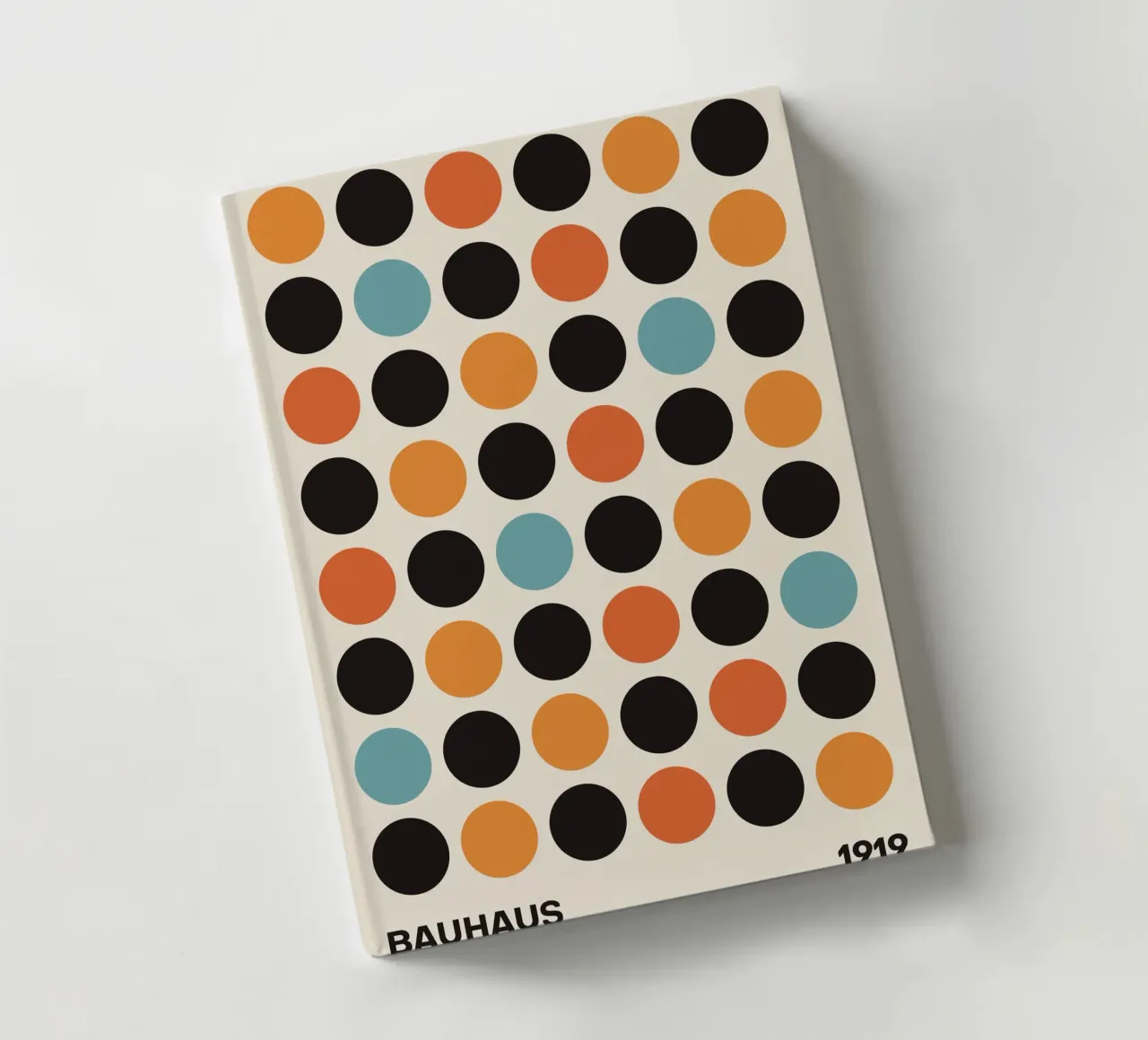 circles grid dots notebook by David Taylor