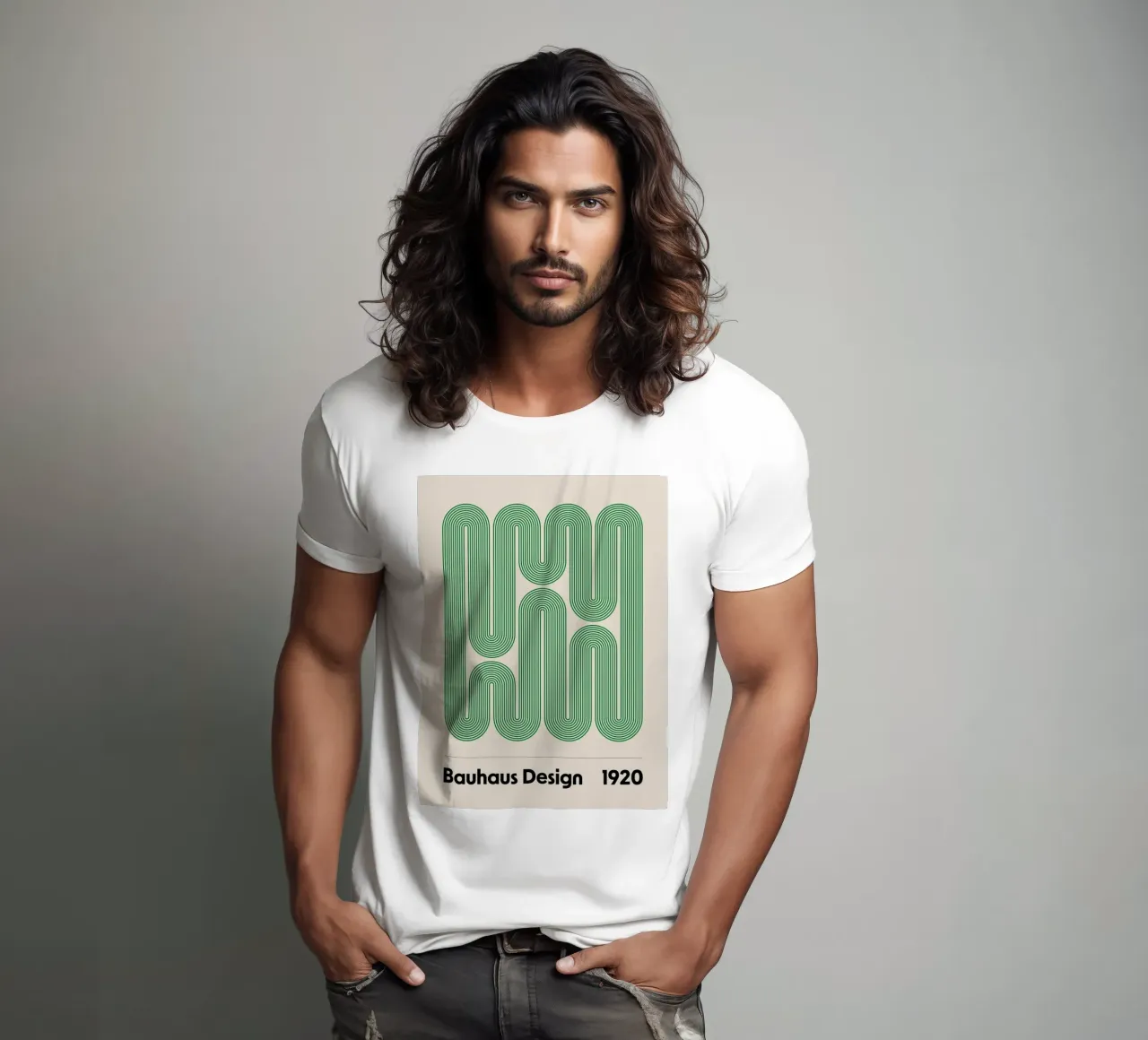simmetria del modello geometrico t-shirt da David Taylor