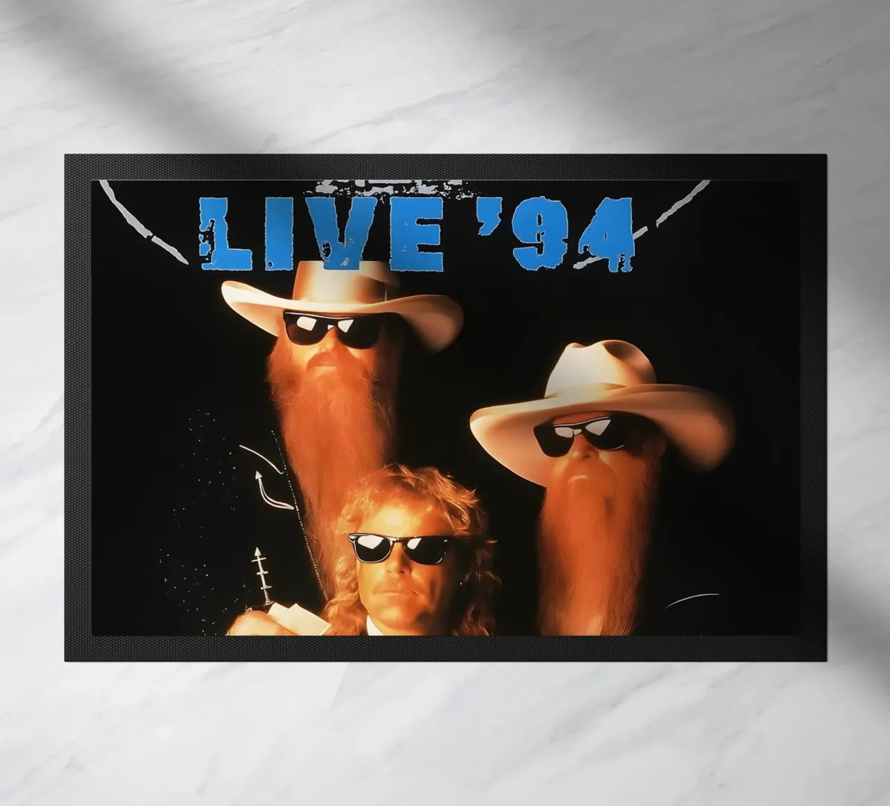 ZZ Top Live 1994 Poster In Essen zerbino da DGUnder