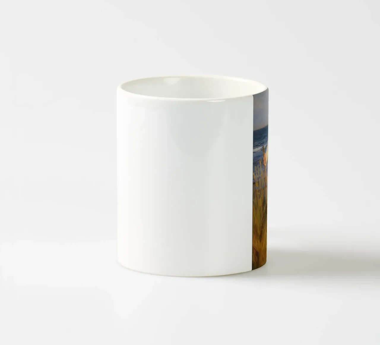 Ritratto di Peder Severin Krøyer tazza in ceramica da Leahprint