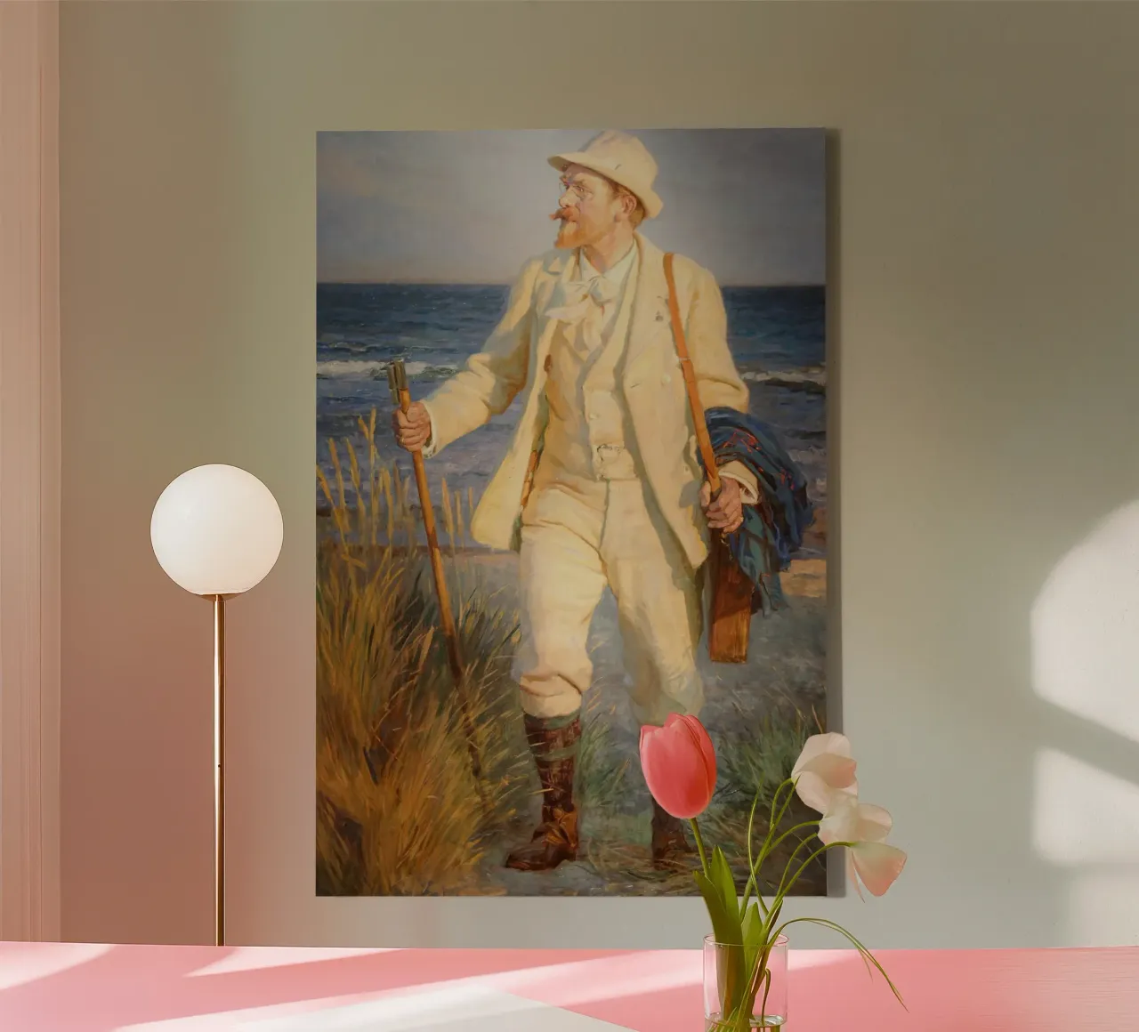Ritratto di Peder Severin Krøyer tela da Leahprint