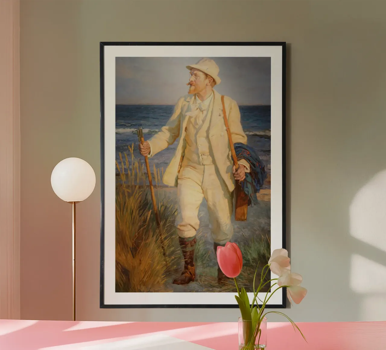Ritratto di Peder Severin Krøyer carta hahnemühle da Leahprint