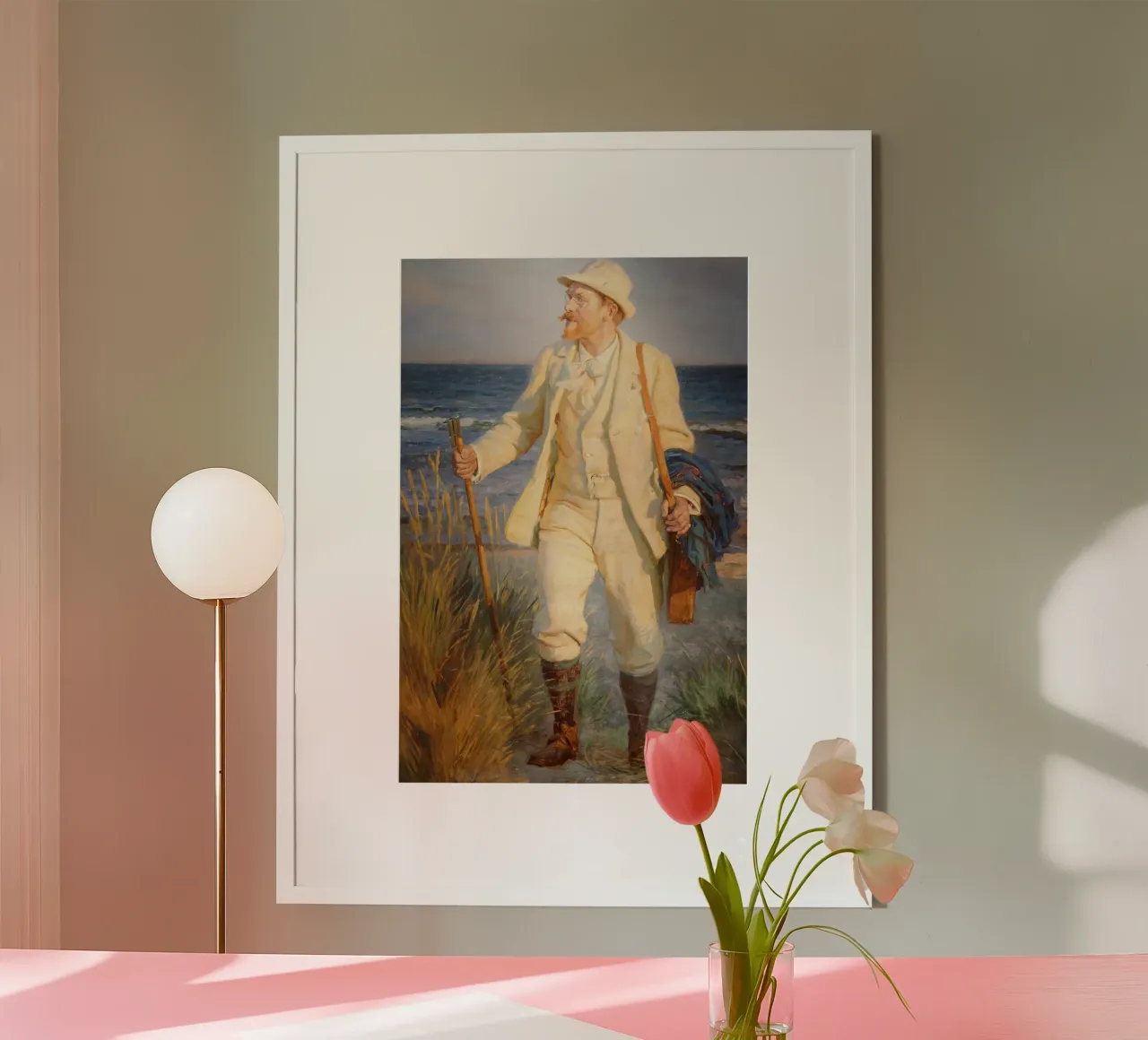 Ritratto di Peder Severin Krøyer carta hahnemühle da Leahprint