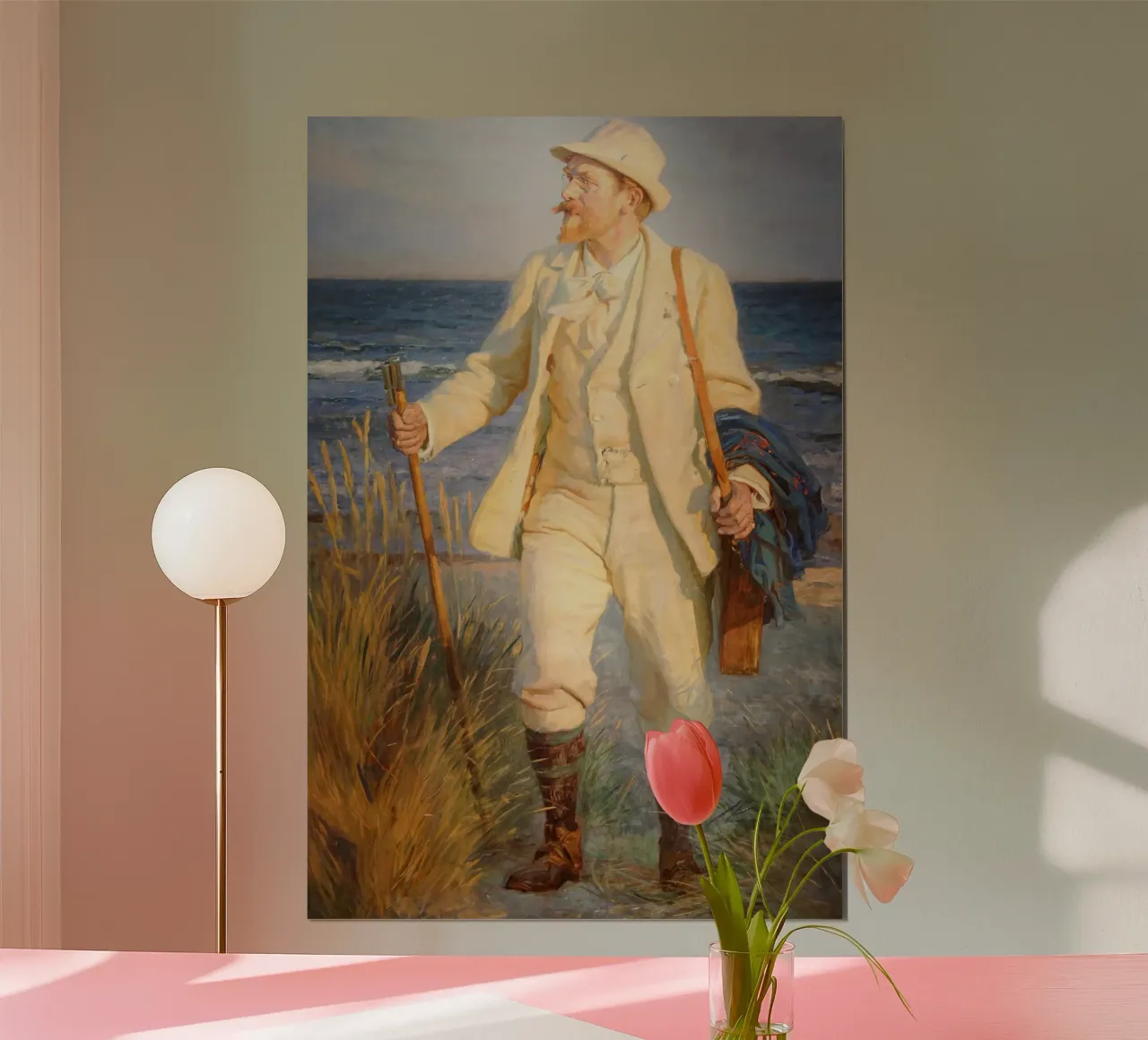Ritratto di Peder Severin Krøyer carta hahnemühle da Leahprint
