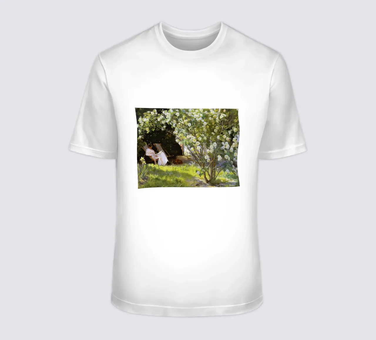 Rose di Peder Severin Krøyer t-shirt da Leahprint