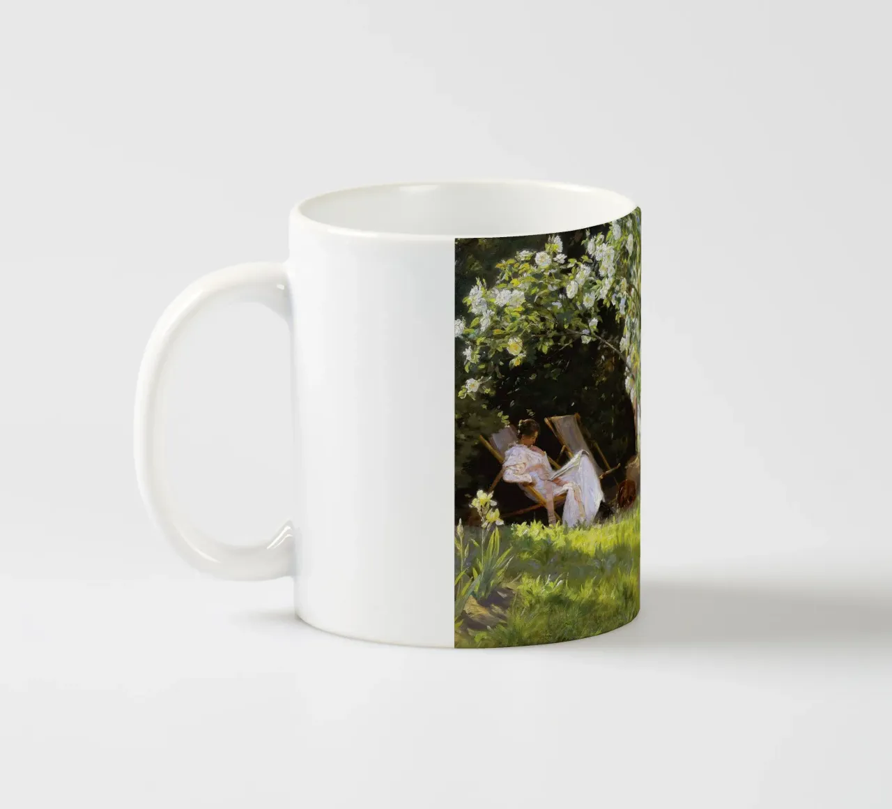 Rose di Peder Severin Krøyer tazza in ceramica da Leahprint