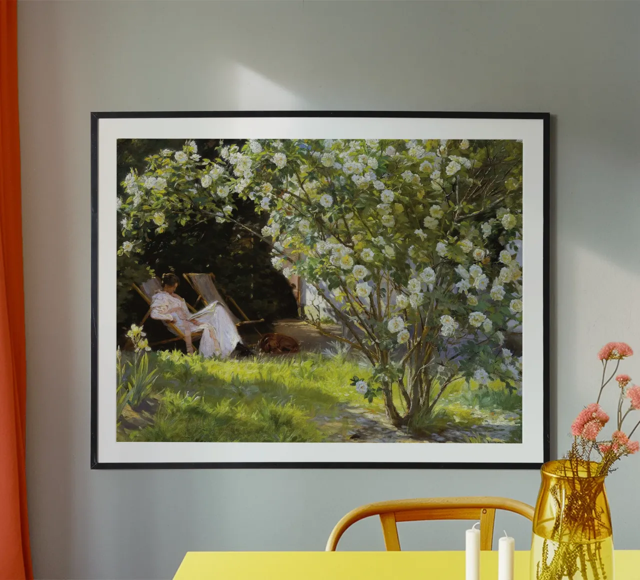 Rose di Peder Severin Krøyer carta hahnemühle da Leahprint