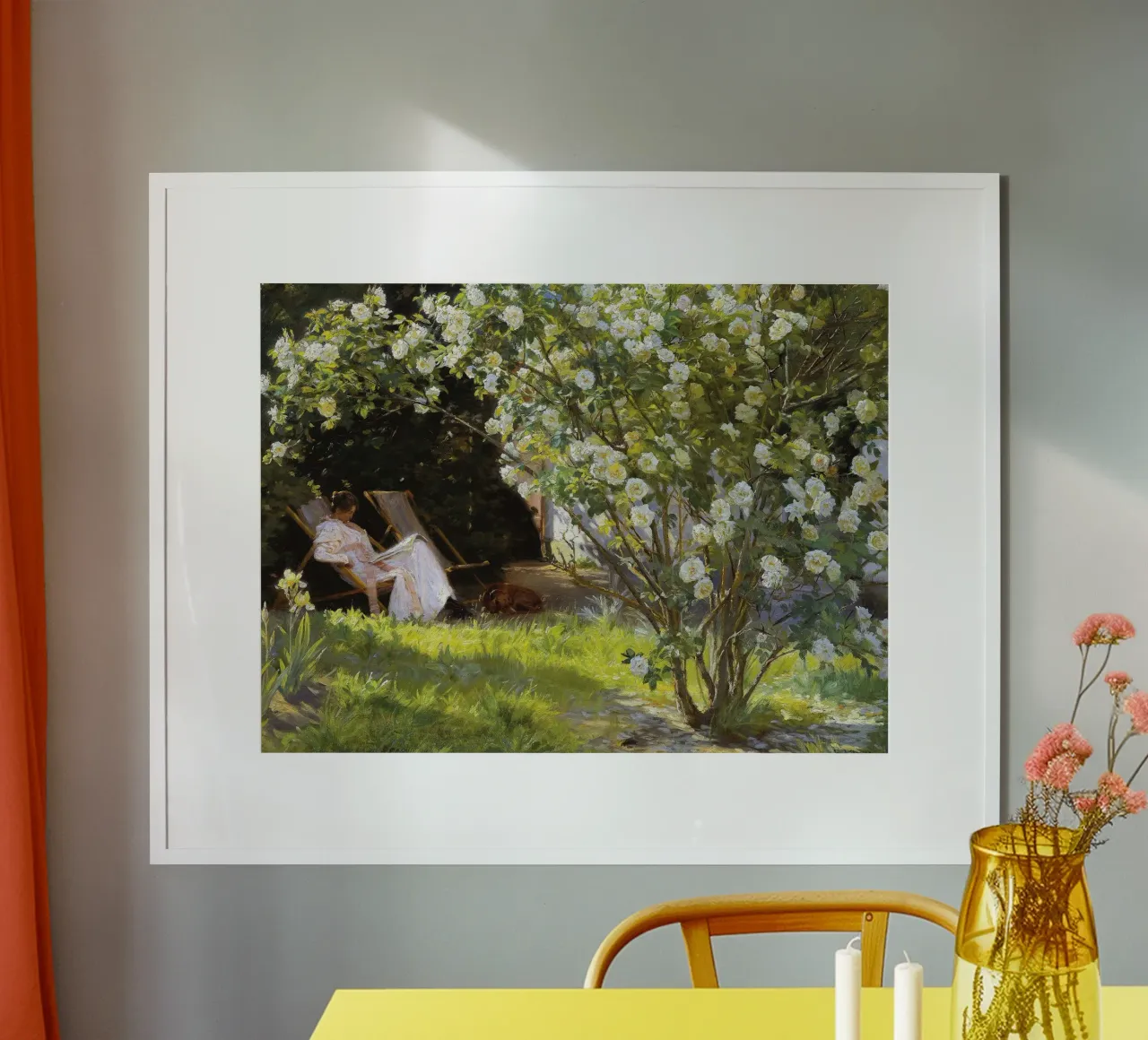 Rose di Peder Severin Krøyer carta hahnemühle da Leahprint