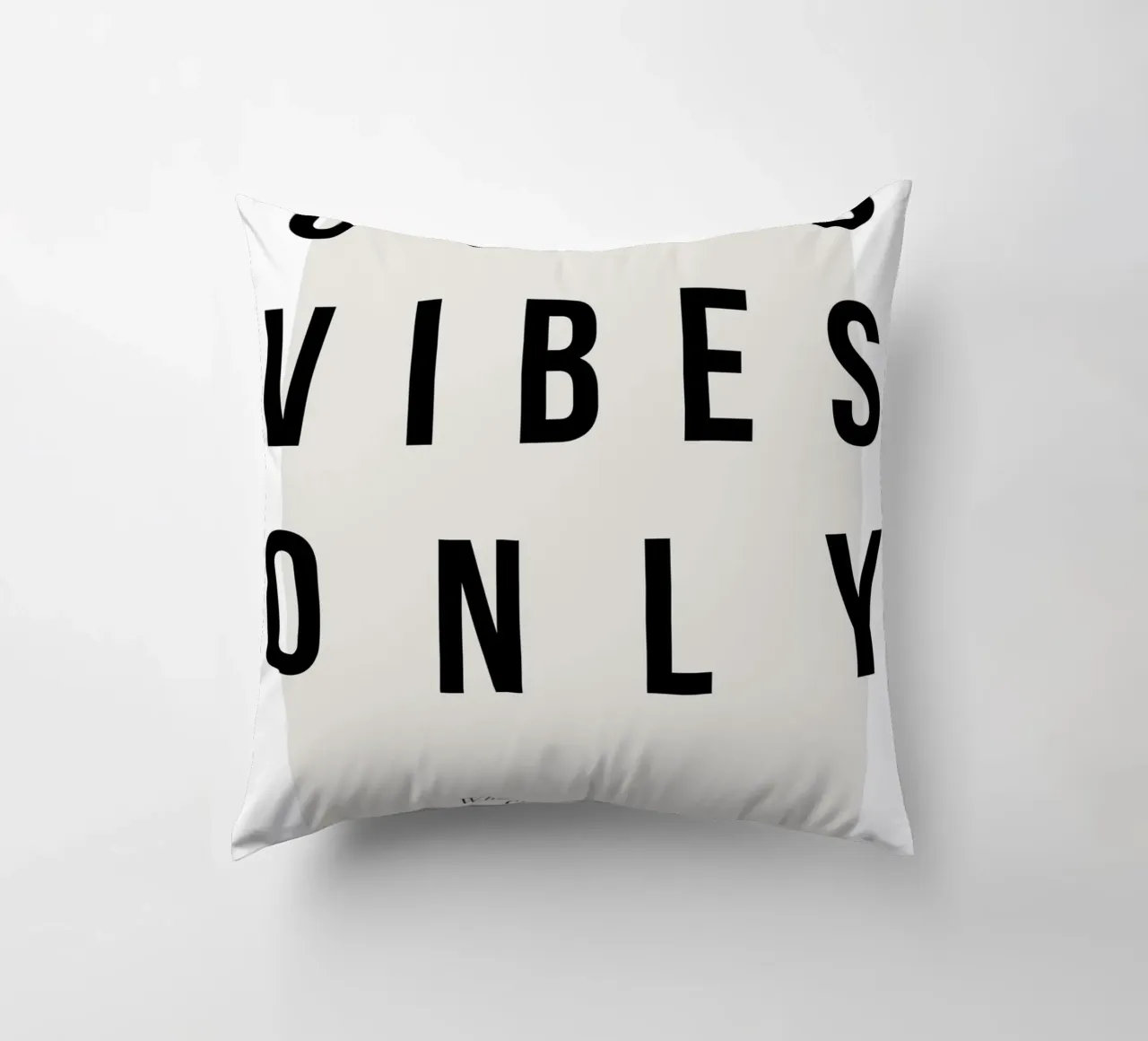 typographie motivation message positif coussin de Alexa Bell